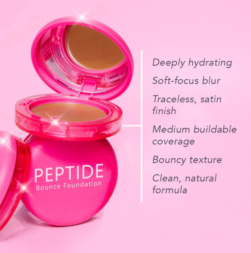 Final 3 Hours: Free brush🔥 Peptide Bounce Foundation