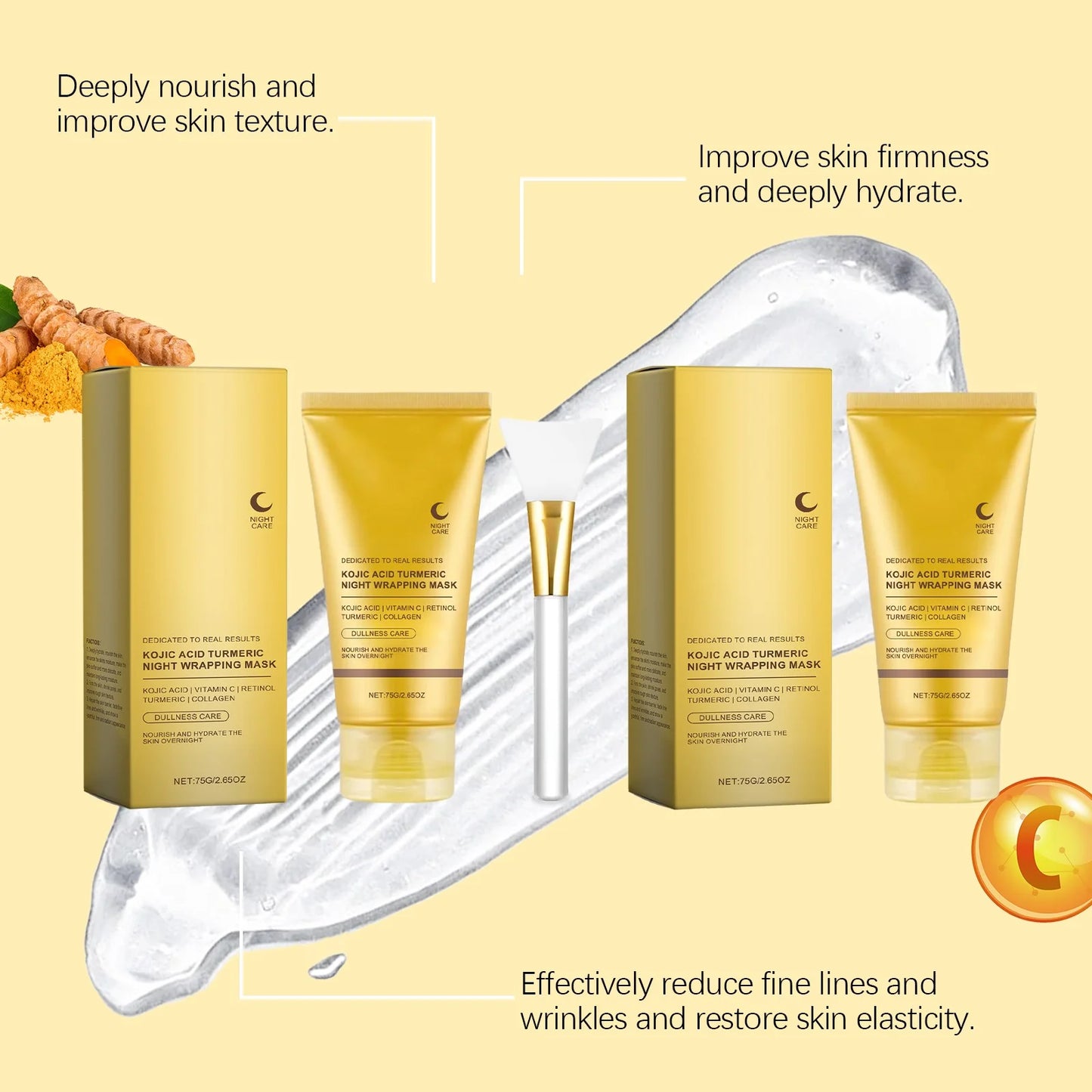 Comflux™ Turmeric Kojic Acid Night Mask