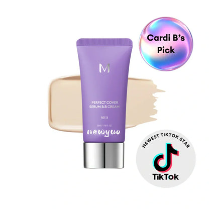 Final 3 Hours: Free brush🔥Perfect Cover Serum BB Cream