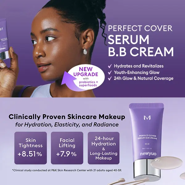 Final 3 Hours: Free brush🔥Perfect Cover Serum BB Cream