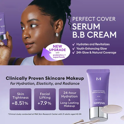 Final 3 Hours: Free brush🔥Perfect Cover Serum BB Cream