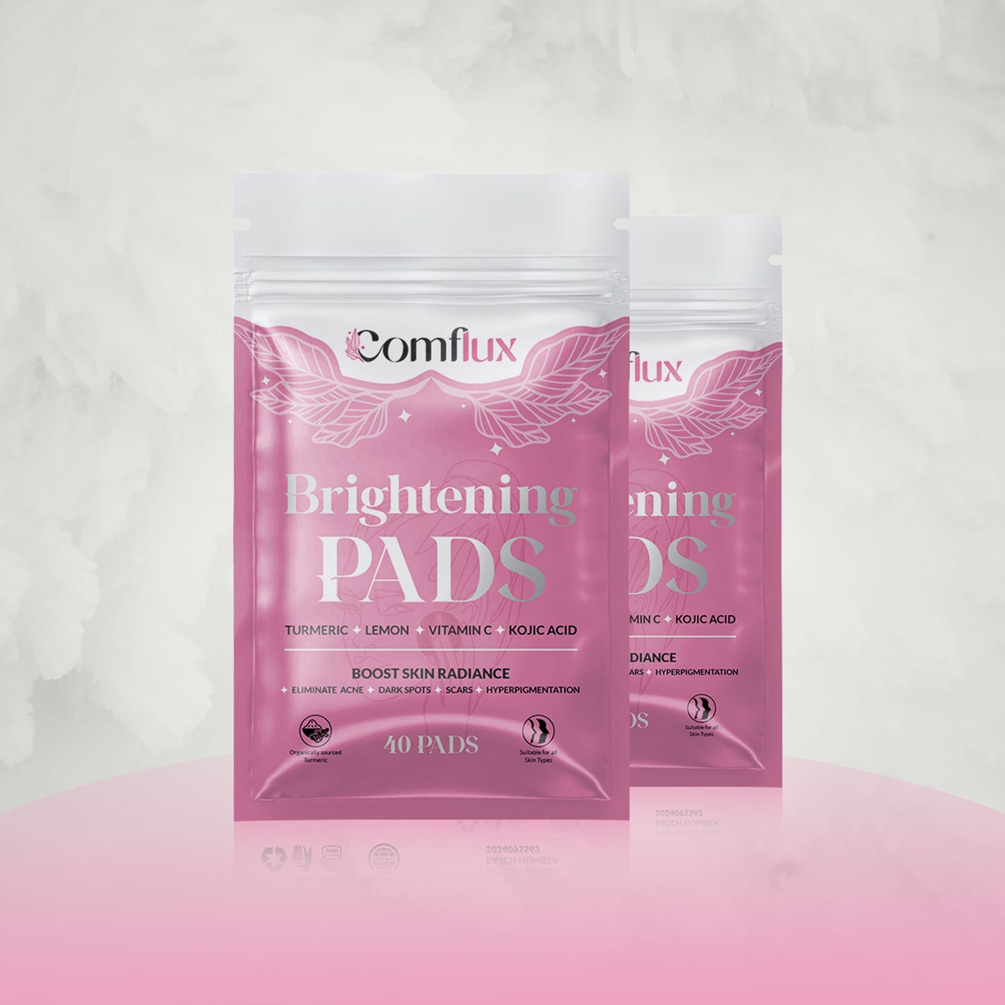 Comflux Brightening Pads-2 Packs