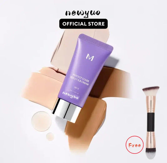 Final 3 Hours: Free brush🔥Perfect Cover Serum BB Cream